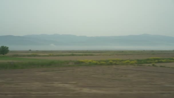 Vue Fenêtre Depuis Train — Video