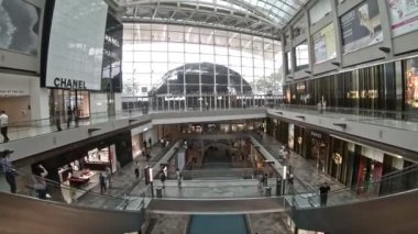 Singapur 14 Nisan 2018: Marina Bay Sands Hotel, 