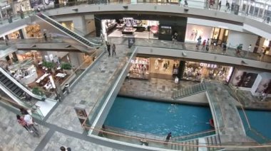 Singapur 14 Nisan 2018: Marina Bay Sands Hotel, 