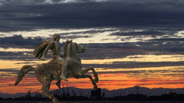 İskender büyük, Selanik şehir, Yunanistan