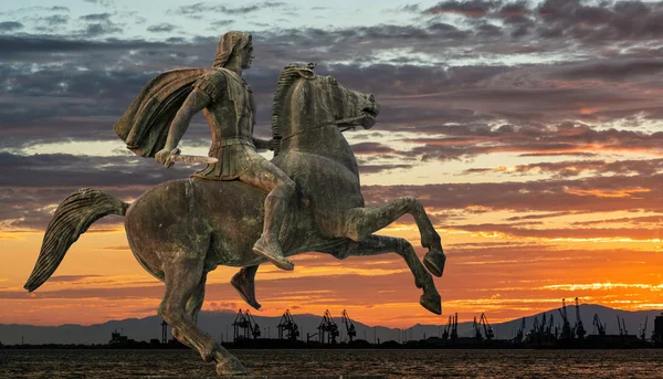 İskender büyük, Selanik şehir, Yunanistan