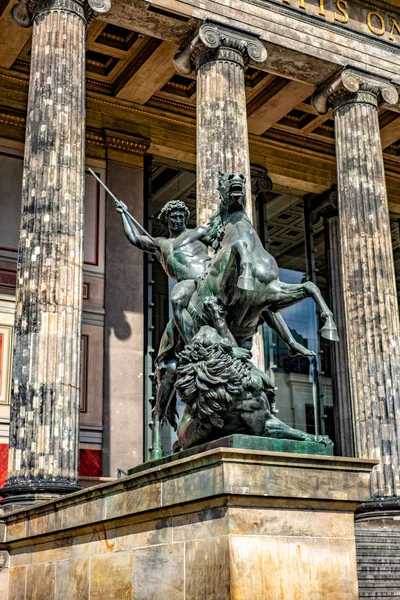 Statue at the Museum Island in Berlin, Germany