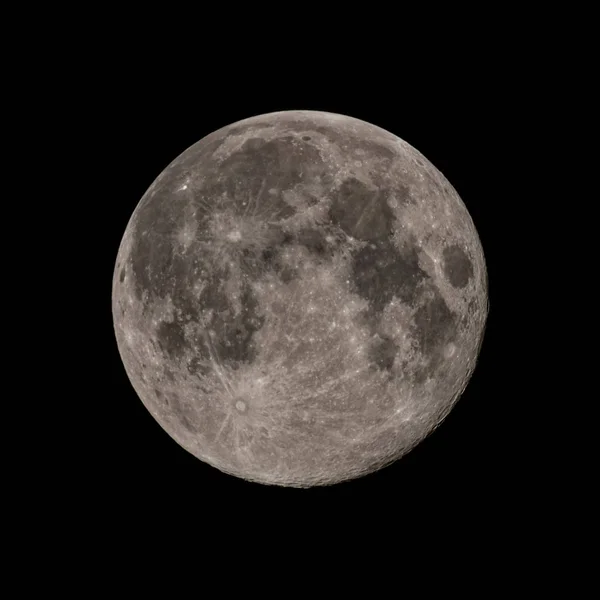 First Spring Full Moon, high resolution detailed image — Stock Photo, Image