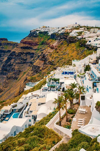 Santorini Island, Grekland, en av de vackraste Travel des — Stockfoto