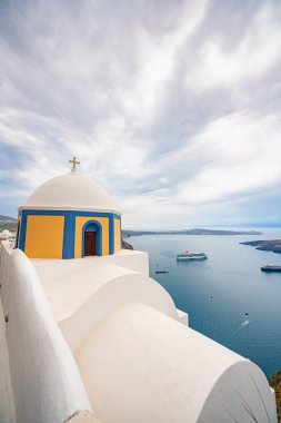 Santorini Adası, Yunanistan, en güzel seyahat dest biri