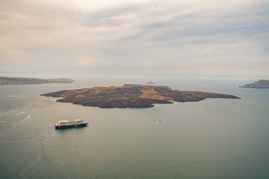 Santorini Adası, Yunanistan, en güzel seyahat dest biri