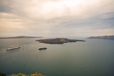 Santorini Adası, Yunanistan, en güzel seyahat dest biri