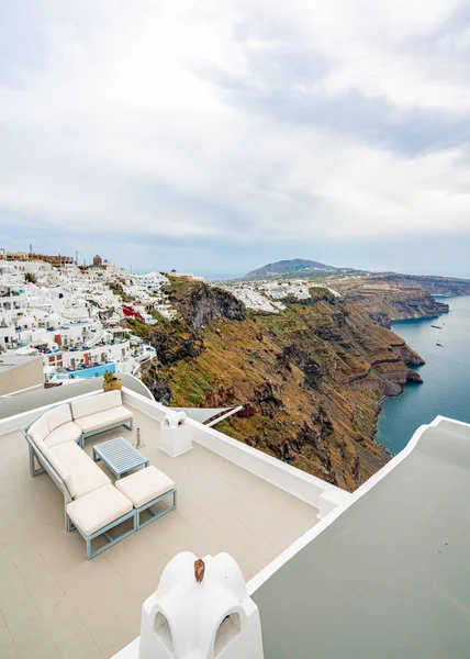 Santorini Island, Grécia, uma das mais belas viagens dest — Fotografia de Stock