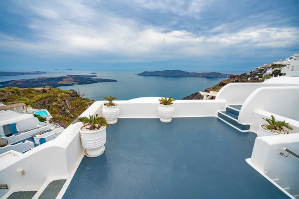 Santorini Island, Grekland, en av de vackraste resmål — Stockfoto