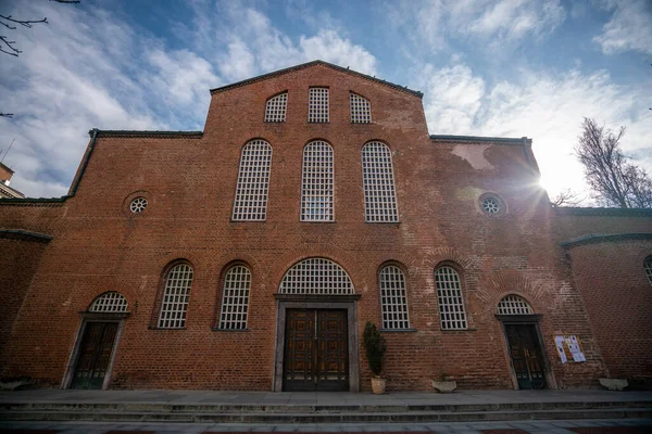 Sankt Sophia Kyrkan Sofia Stad Bulgariens Huvudstad Stockbild