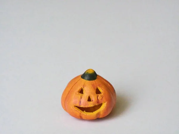 Halloween Jack Lanterna Colore Arancione Decorazione Zucca — Foto Stock