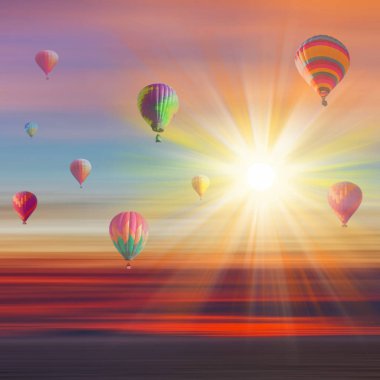 uçan bir kuş. güzel manzara.