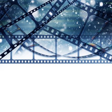 Fotoğraf retro renk film şeridi geçmiş. Arka plan film şeritleri.
