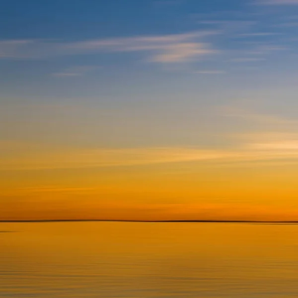 Ilustração Bela Paisagem Durante Pôr Sol — Fotografia de Stock