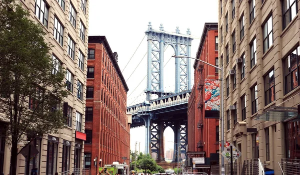 New York Manhattan Bridge — Foto Stock
