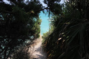 Sicilya, deniz manzara