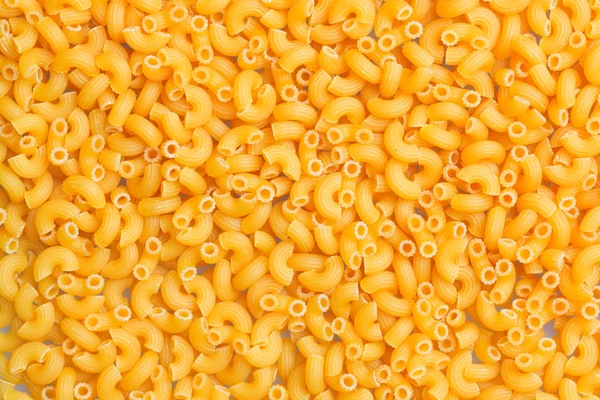 Maccheroni Angolo Pasta Primo Piano — Foto Stock