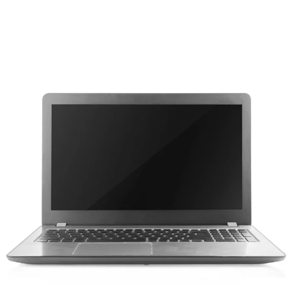 Υπολογιστή Laptop Που Απομονώνονται Λευκό Φόντο Απόκομμα Διαδρομή Και Αντίγραφο — Φωτογραφία Αρχείου