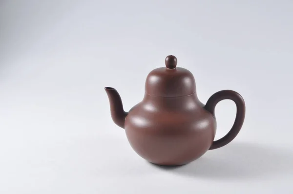 Çin Teaware. Çanak çömlek çaydanlıklar. İnfüzyon.