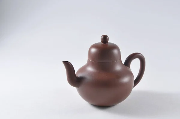 Çin Teaware. Çanak çömlek çaydanlıklar. İnfüzyon.