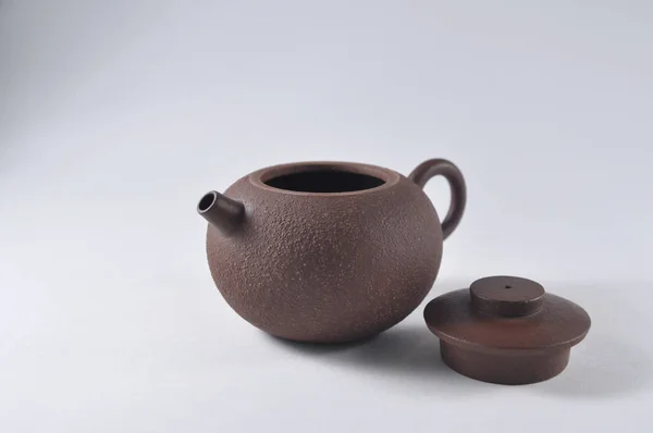 Çin Teaware. Çanak çömlek çaydanlıklar. İnfüzyon.