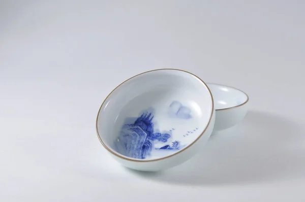 Çin Teaware. Bardak çizim ile