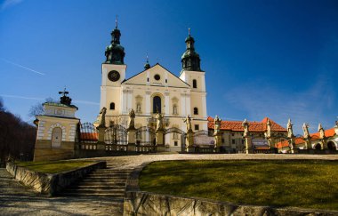 Sanctuary Monastery of Kalwaria Zebrzydowska UNESCO World Heritage Site near Krakow, Poland clipart