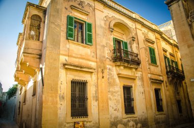 Imdina, Malta'da bina tarihi eski ortaçağ mimarisi
