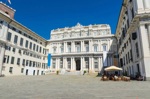 Των Δόγηδων Παλάτι Palazzo Ducale Κλασικό Στυλ Κτίριο Στην Πλατεία — Φωτογραφία Αρχείου