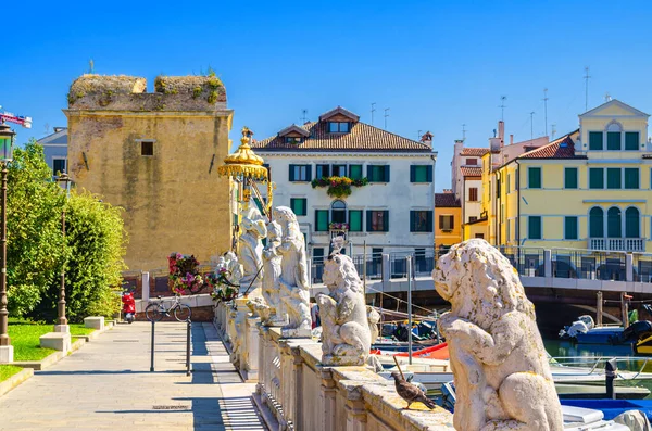 Refugium Peccatorum Monumentos Perto Canal Água Marina Centro Histórico Cidade — Fotografia de Stock