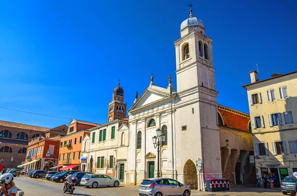 Chioggia Italia Septiembre 2019 Iglesia Católica Chiesa San Francesco Fila — Foto de Stock