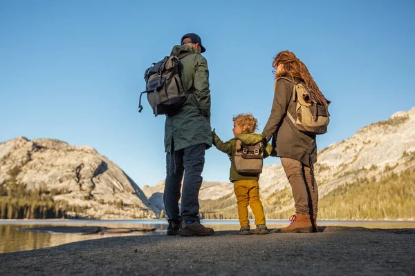 Selamat Mengunjungi Taman Nasional Yosemite California — Stok Foto