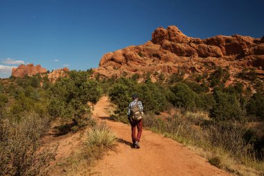 Hiker sonbaharda Amerika 'ya seyahat