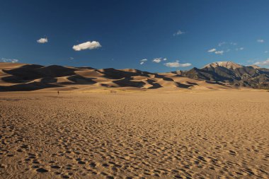 Güzel kumulları çölde