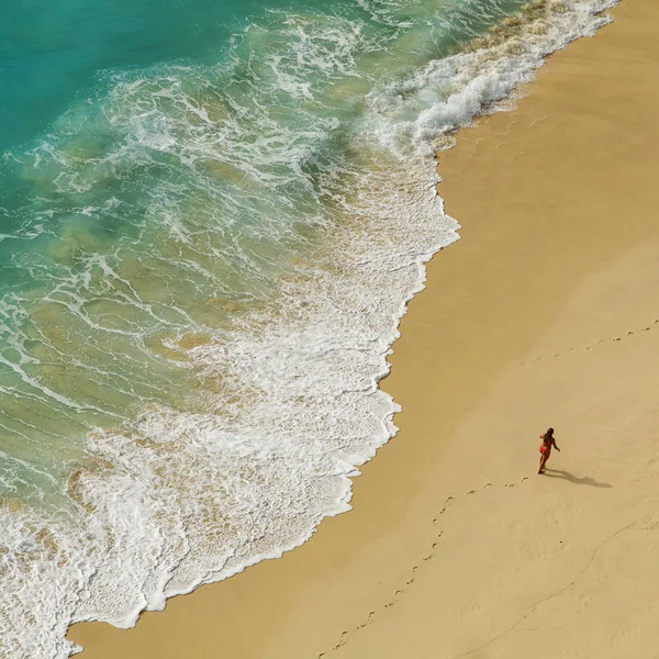 Manta Bay on Nusa Penida Island, Endonezya 