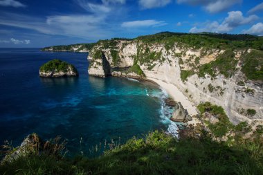 Denizde güzel bir gün batımı
