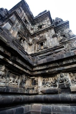 Prambanan tapınağında taş oymacılığı, Java, Endonezya