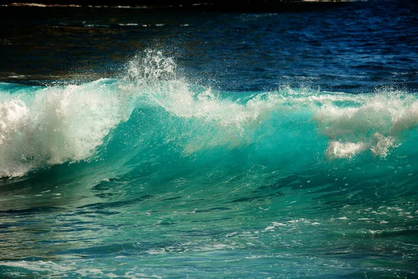 Big Blue Stormy Ocean Wave — Stock Photo, Image