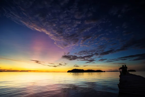 Noite Ilha Togean — Fotografia de Stock