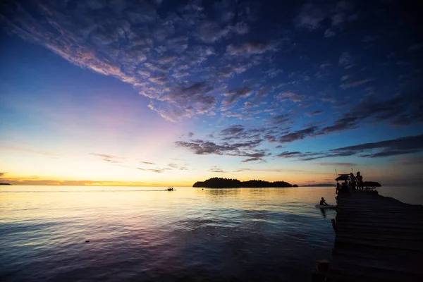 Noite Ilha Togean — Fotografia de Stock