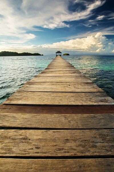 Scenic Togean Island Sulawesi Indonésia — Fotografia de Stock