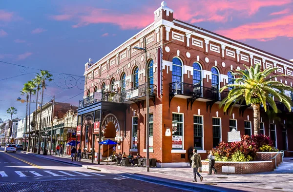  Ybor şehir, Florida. 08 Ocak 2019 Centro Espanol Social Club Tampa Bay Ybor City'de düzenlenen ilk Latin kulüp oldu..