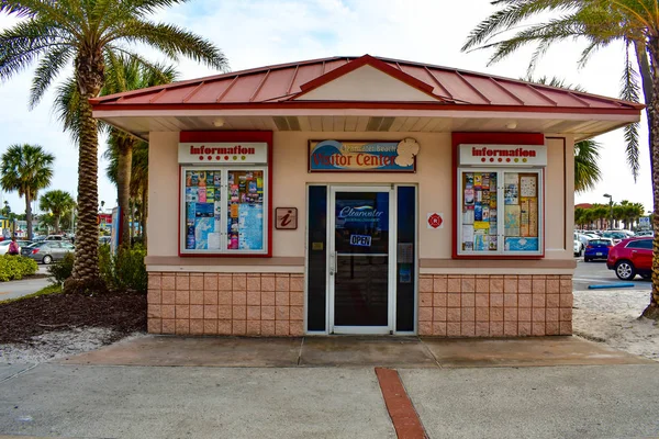 Clearwater Beach Florida Enero 2019 Centro Visitantes Pier Park Las — Foto de Stock