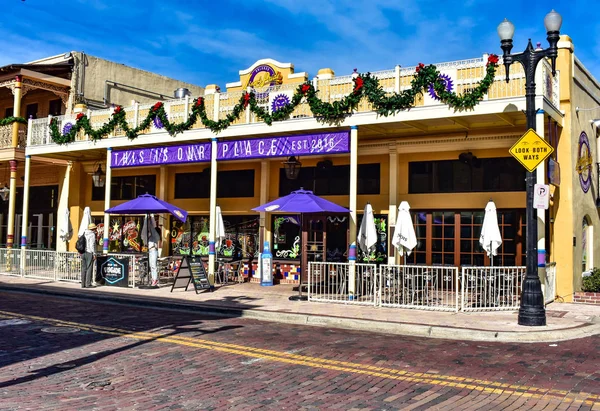 Orlando Florida December 2018 Színes Vintage Labdarúgó Pub Church Street — Stock Fotó