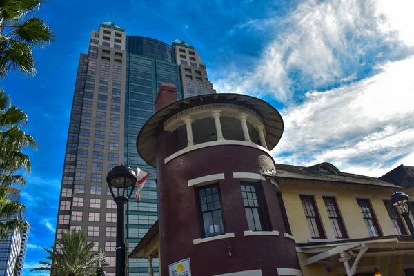 Orlando Florida Diciembre 2018 Vista Superior Old Church Street Station —  Fotos de Stock