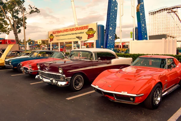 Orlando Florida December 2018 Lördag Nite Classic Car Show Och — Stockfoto