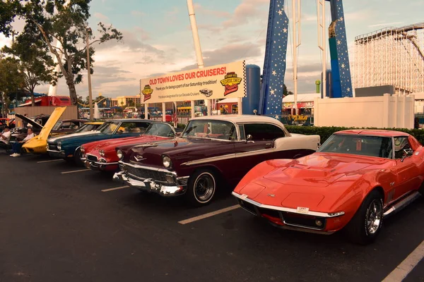 Orlando Florida Noviembre 2018 Vintange Cars Exposición Saturday Nite Classic — Foto de Stock