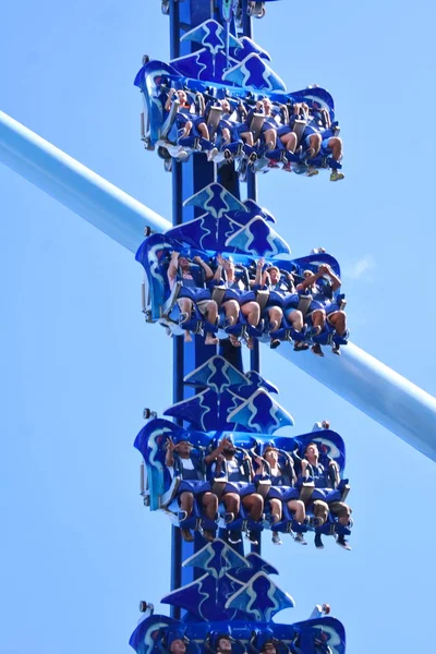 Ορλάντο Φλόριντα Οκτωβρίου 2018 Απολαύστε Manta Ray Rollercoaster Εμπειρίες Χαρακτηρίζεται — Φωτογραφία Αρχείου