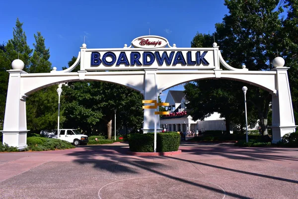 Orlando Florida Octubre 2018 Boardwalk Main Entrance Paseo Encantador Estilo — Foto de Stock