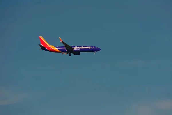 Orlando Florida September 2018 Flugzeug Der Südwest Fluggesellschaften Landet Auf — Stockfoto